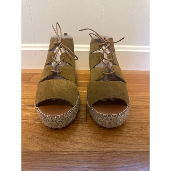 Andre Assous Women’s Elika Platform Sandal in Brown‎ Size 9 - Picture 2 of 7